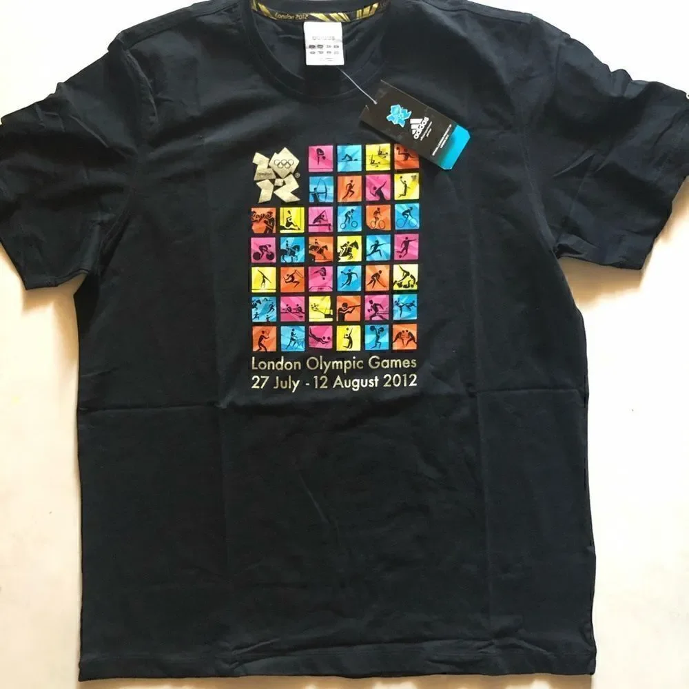 Adidas London Olympic Official Games T Shirt